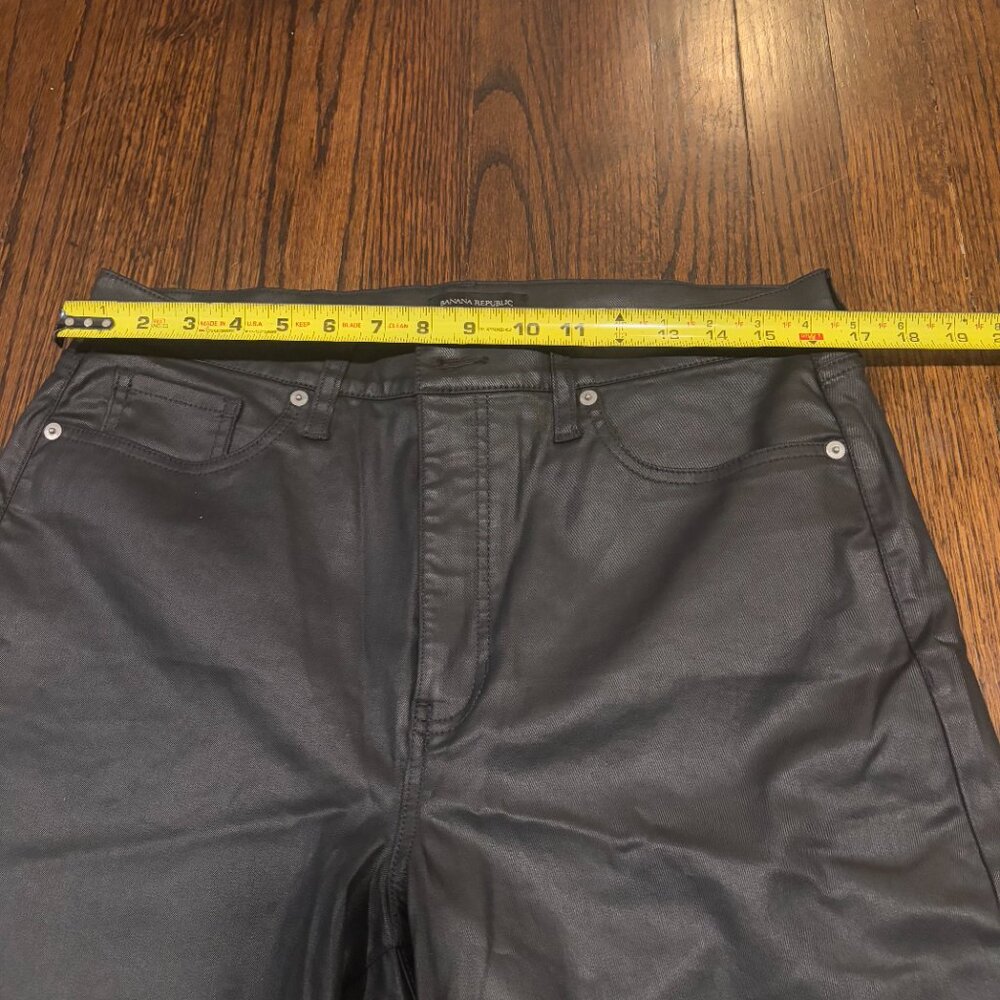 Banana Republic Curvy High Rise Slim Size 32/14 Black - Picture 11 of 14